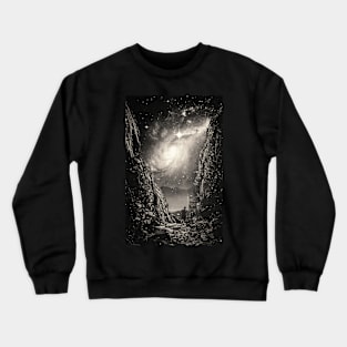 Stairs To Universe Crewneck Sweatshirt